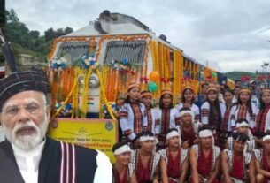 PM Modi, Indian Railway news, Train to Mizoram, Mizoram railway news, Delhi-Mizoram Rajdhani train, PM Narendra Modi news,