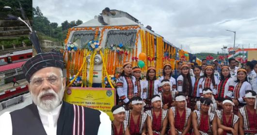 PM Modi, Indian Railway news, Train to Mizoram, Mizoram railway news, Delhi-Mizoram Rajdhani train, PM Narendra Modi news,