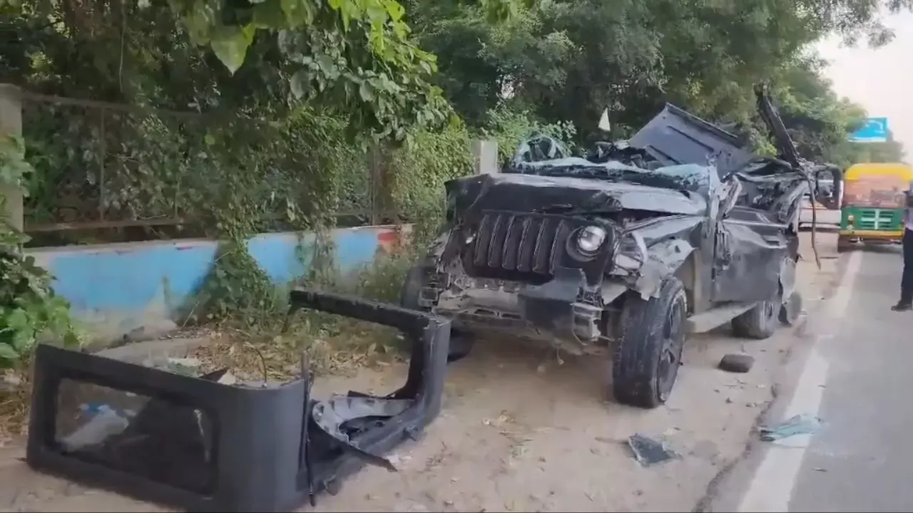 Gurugram Road Accident