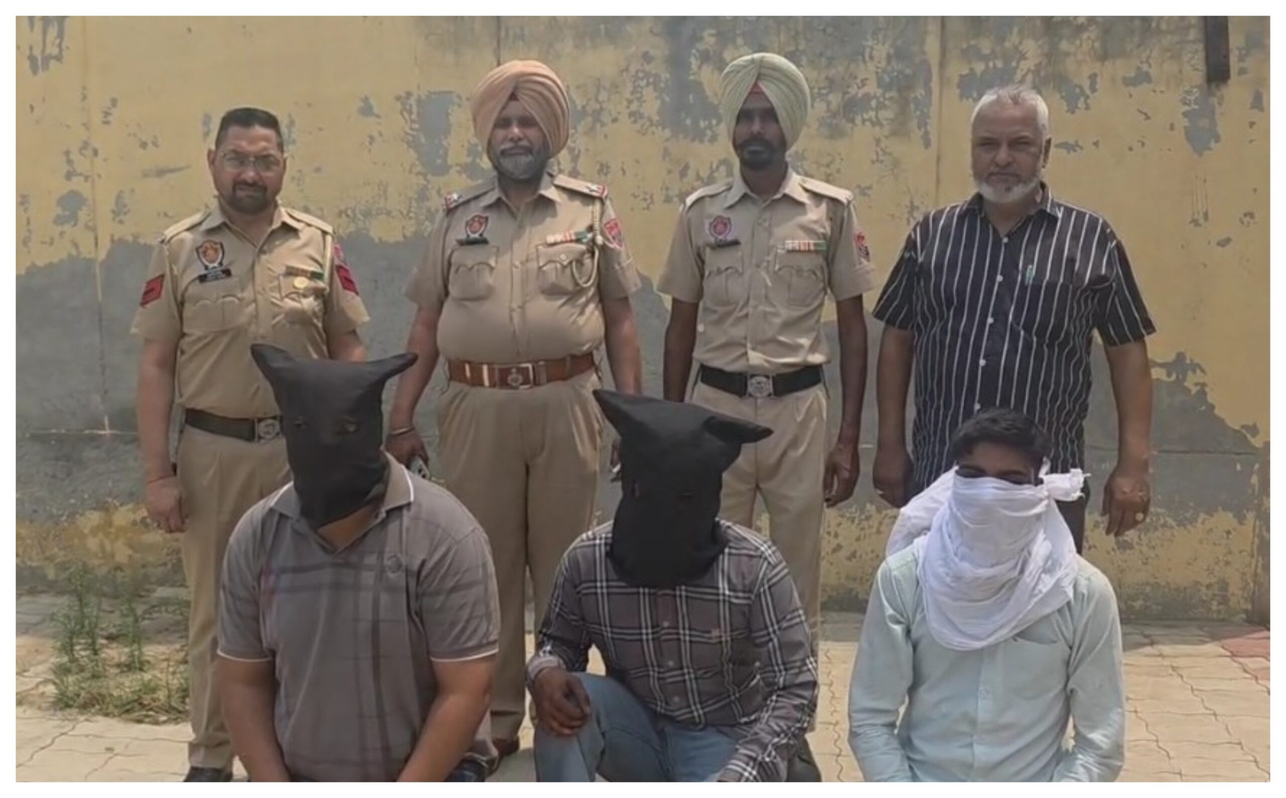 Punjab: Police arrested 3 drug smugglers in Moga