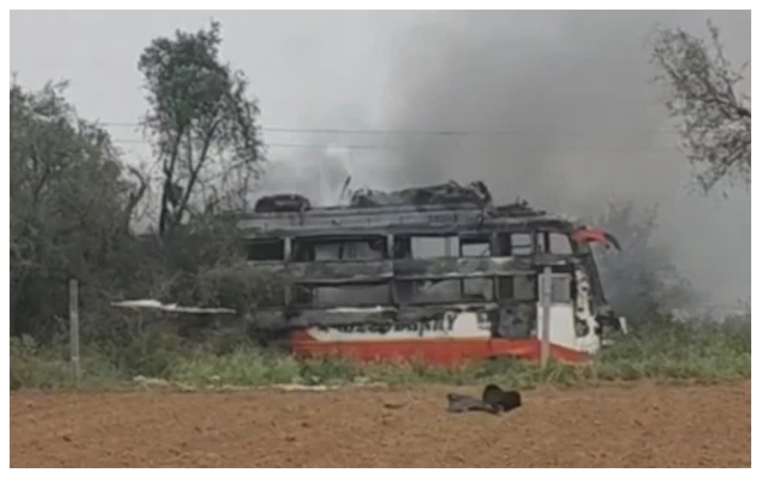 Rajasthan: Bus comes in contact with electric wires, 2 dead and 5 injured