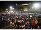 Georgia News: Violent protests erupt in Georgia! Police use water cannons to disperse protesters.