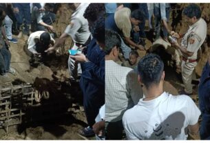 Delhi News: 1 person killed, 4 injured after wall collapses at construction site in Safdarjung Enclave