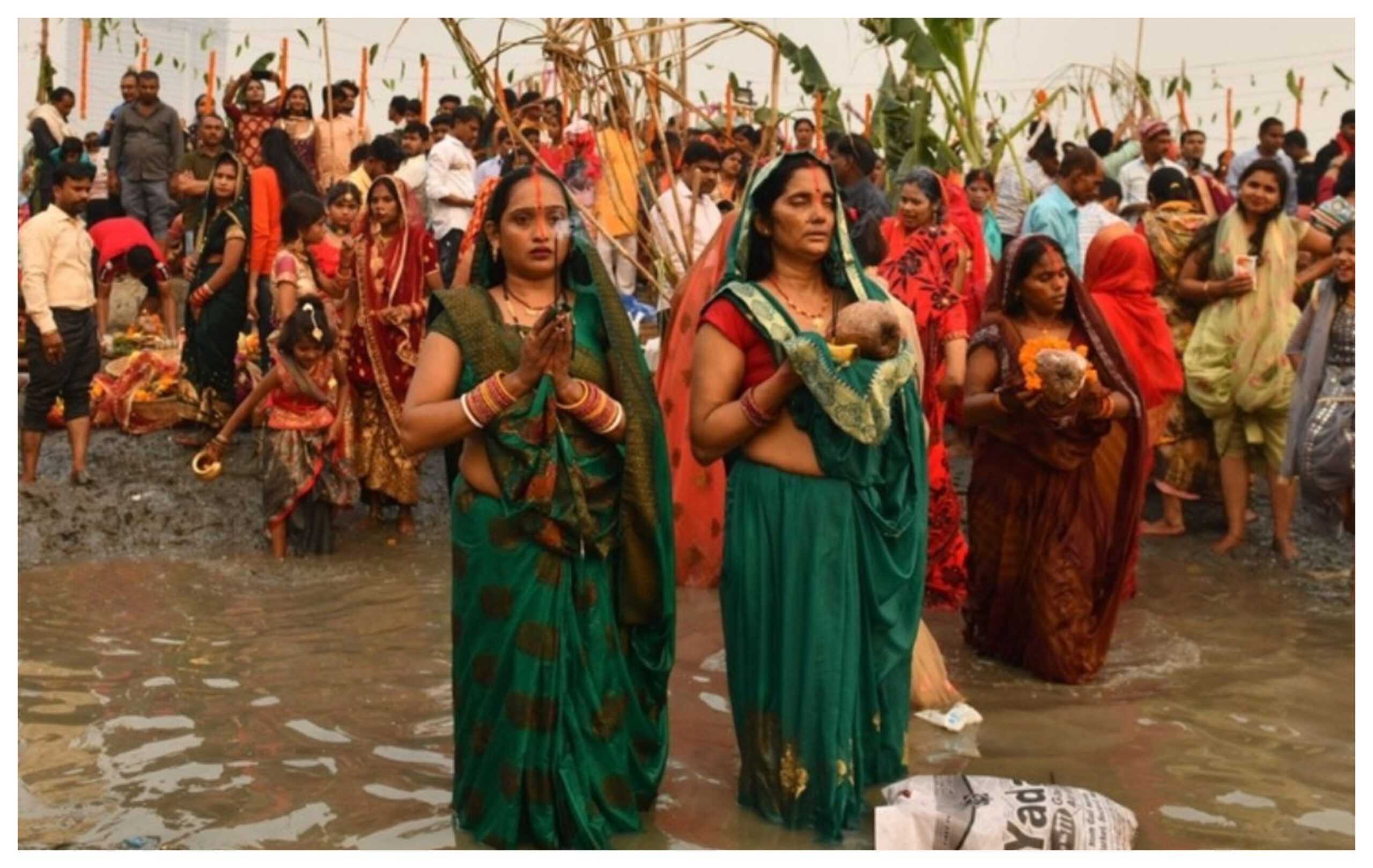 Delhi: Preparations for Chhath Puja in final stages, devotees praise arrangements and cleanliness