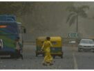 Delhi: A triple weather attack in Delhi today! Yellow alert with thunderstorms, lightning, and rain.
