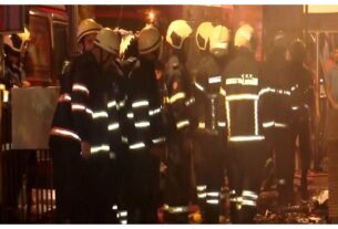 Maharashtra: Massive fire breaks out at shoe showroom near Crawford Market in Mumbai, no casualties reported