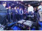 Maharashtra: India's first EV truck with battery swapping technology launched in Pune, CM Fadnavis takes a test drive