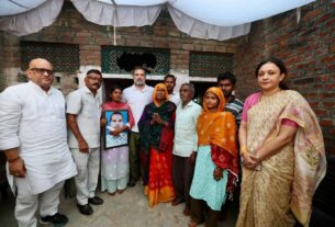 Rahul Gandhi, politics news up, Rahul Gandhi, Hariom Balmiki murder, Raebareli lynching, Fatehpur news, Congress Uttar Pradesh, Dalit youth murder, Shivam Balmiki, UP government, Kusum Devi appointment, Rahul Gandhi UP tour, Rahul Gandhi Fatehpur