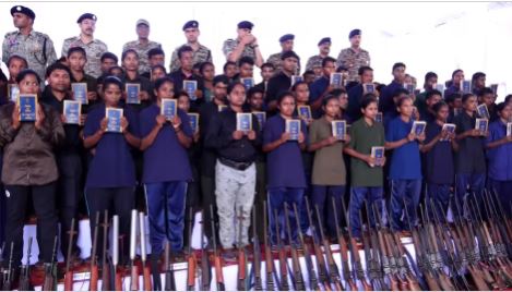 Chhattisgarh Naxalite Surrender,, Bastar, Chhattisgarh, Chhattisgarh Naxalite surrender, Naxal surrender, Bastar Naxalite surrender, Chhattisgarh Naxal surrender, Vishnudev Sai, Naxalism, Abujhmad, Dandakaranya surrender, Chhattisgarh Police, Naxal eradication policy, Amit Malviya, Jagdalpur surrender ceremony