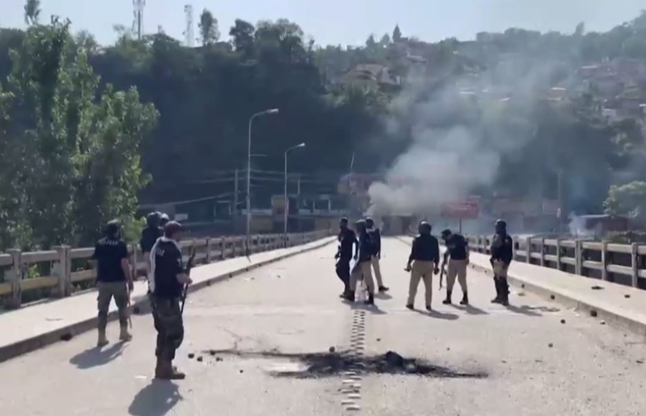 PoK Protest