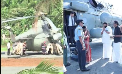 President Draupadi Murmu, Helicopter stuck,Kerala,Sabarimala temple,President Droupadi Murmu, Helicopter President, president droupadi murmu, kerala, sabrimala, India News in Hindi, Latest India News Updates, राष्ट्रपति, द्रौपदी मुर्मू