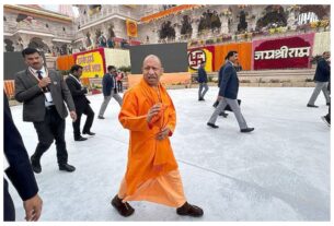 Uttar Pradesh: Ram Temple flag hoisting ceremony in Ayodhya, CM Yogi to review preparations