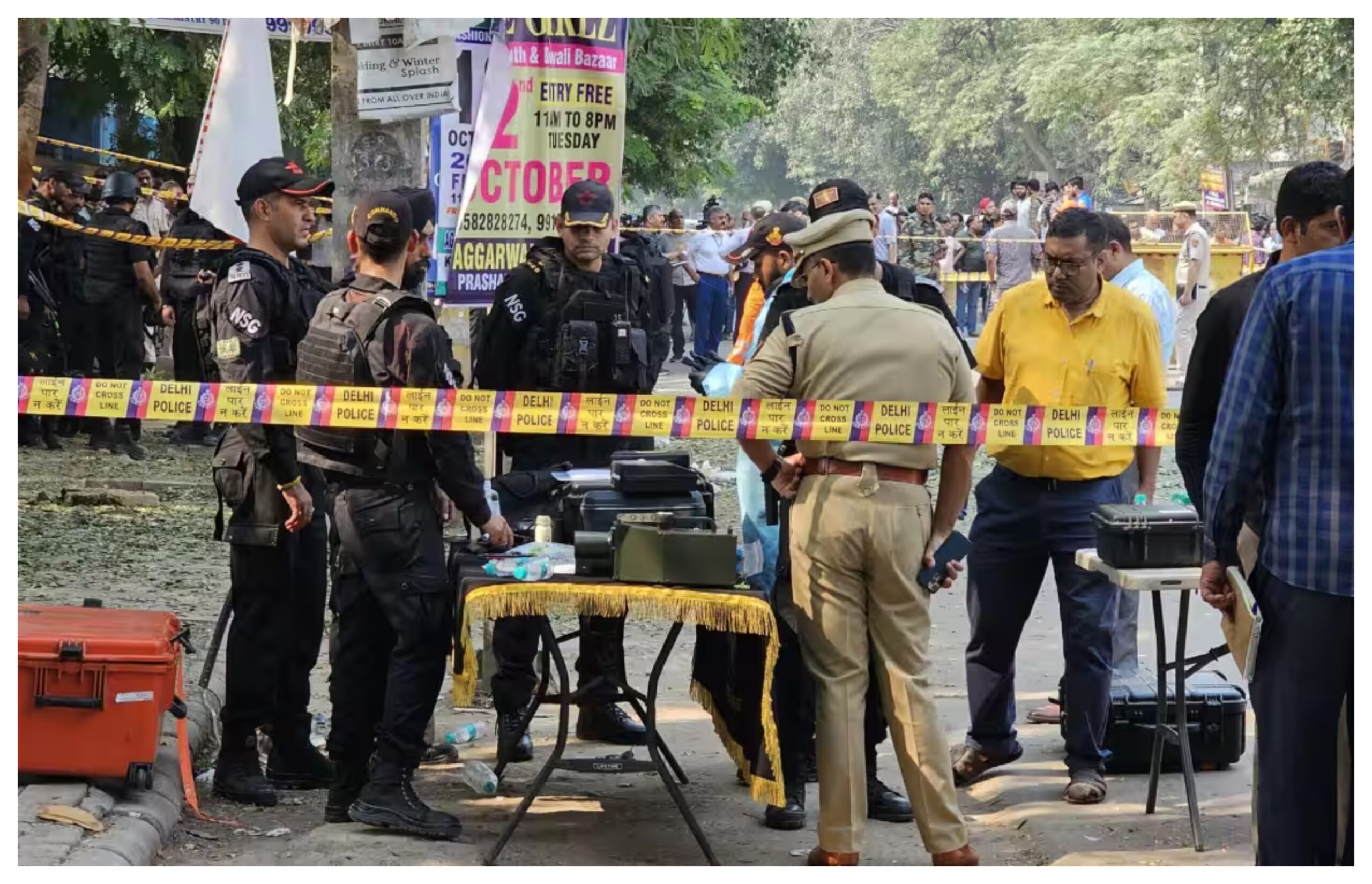 Delhi Blast: Police launched a search operation in Nuh, raided several places in connection with the Delhi blast case.