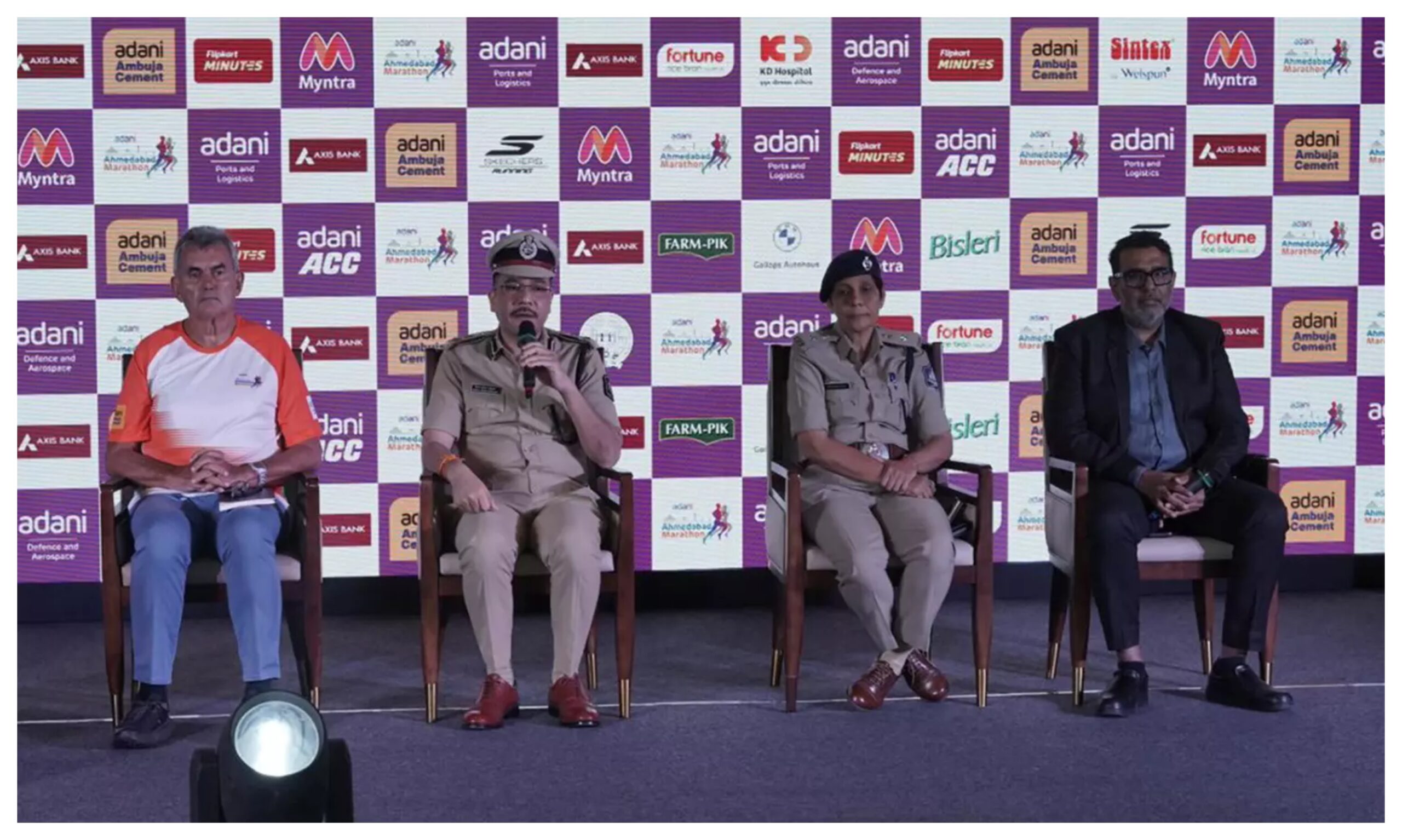 Gujarat: The ninth edition of the Adani Marathon will be held in Ahmedabad, with 24,000 participants.