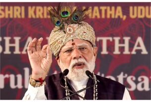 Karnataka: PM Modi's statement in Udupi! Ending oppressors is essential for peace and truth.