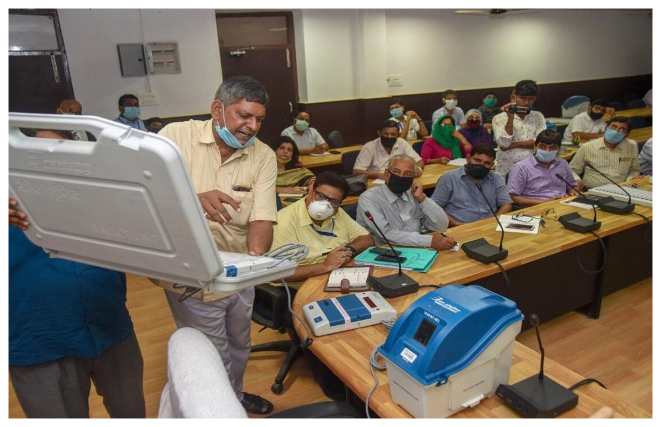 Bihar: Counting of votes for 243 seats of the state assembly will take place today.