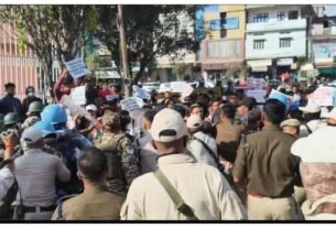 Manipur: Protests against the Sangai Festival in Imphal! Demands 'rehabilitation first, then celebration'