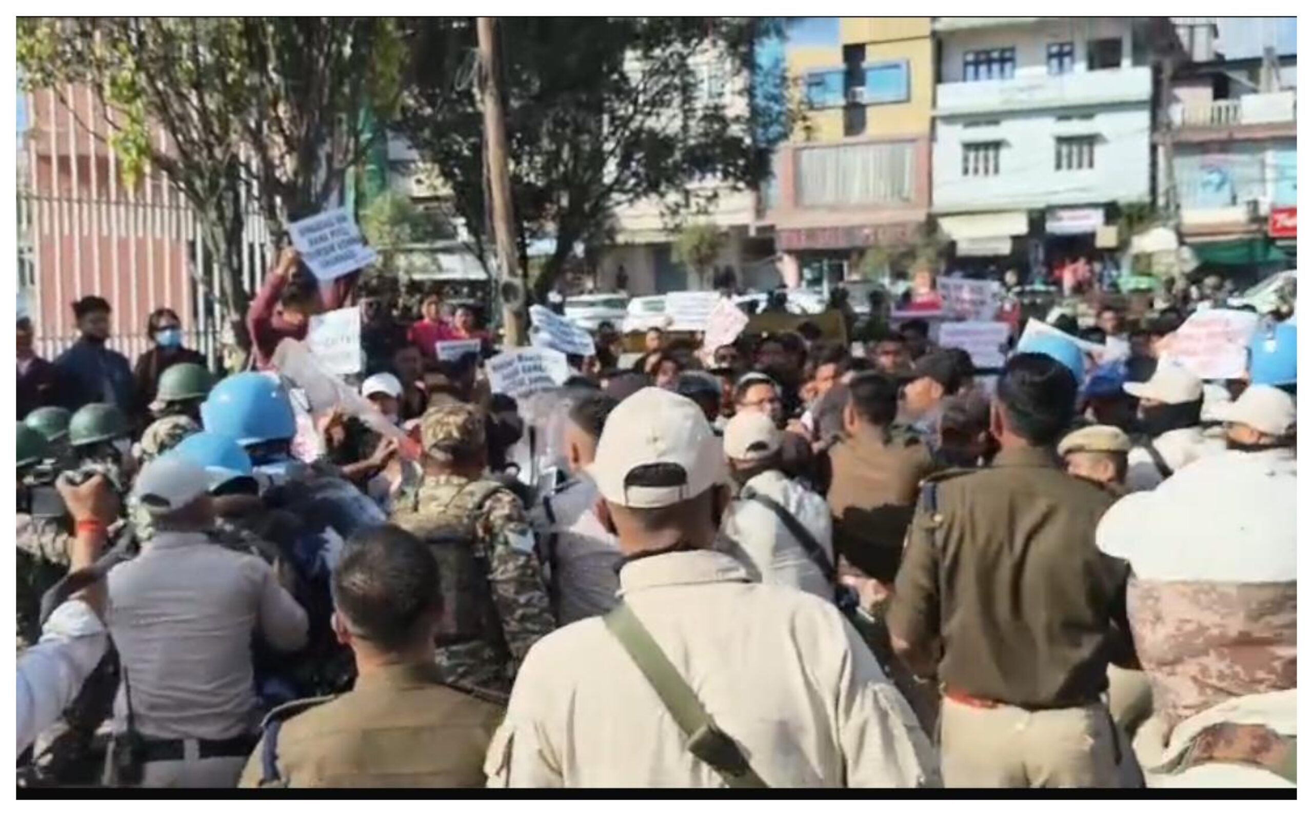Manipur: Protests against the Sangai Festival in Imphal! Demands 'rehabilitation first, then celebration'