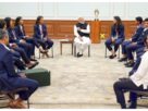 New Delhi: The World Cup-winning women's team also discussed tattoos and skin care with the Prime Minister.