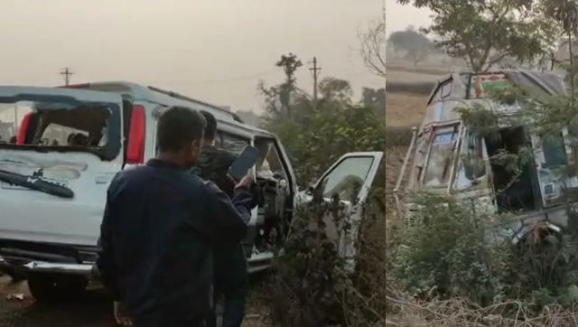 Chhattisgarh road accident, Janjgir-Champa accident, truck SUV collision, fatal road accident, road accident fatalities, Chhattisgarh news, Janjgir-Champa news, India road accidents, Raipur News, Raipur Latest News, Raipur News in Hindi, Raipur Samachar"