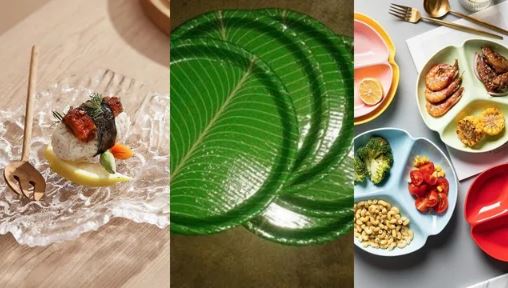 Safe Dining Plate, glass plate benefits,leaf plate safety,plastic plate risks, brass utensils health, safe dining plate, chemical free plate, non toxic dishes, hot food safety, bacterial infection risk, tin coating brass, everyday plates, health friendly utensils, kitchen safety tips,