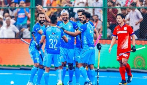 Sports News, #HockeyIndia, #AjalinShahCup, #RaheelGoals, #IndiaVsKorea, #VictoryStart, #SportsNews, #HockeyChampions, #TeamIndia, #FieldHockey, #WinningMoment,