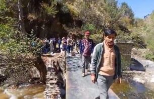 Jammu Kashmir News , #DodaDistrict, #Bhalesa, #LocalRiver, #PermanentBridge, #CommunityDemand, #InfrastructureDevelopment, #RuralVoices, #PublicSafety, #SupportLocalCommunities,