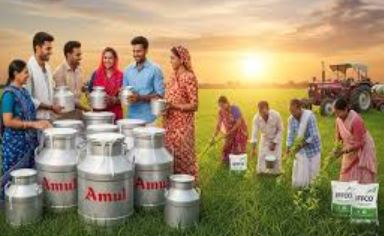 Amul world number one, ICA World Cooperative Monitor 2025, Gujarat Cooperative Milk Marketing Federation, Indian Farmers Fertiliser Cooperative Limited, cooperative sector, Amul cooperative ranking, ICA CM50 Conference, cooperative model, Amul, IFFCO"