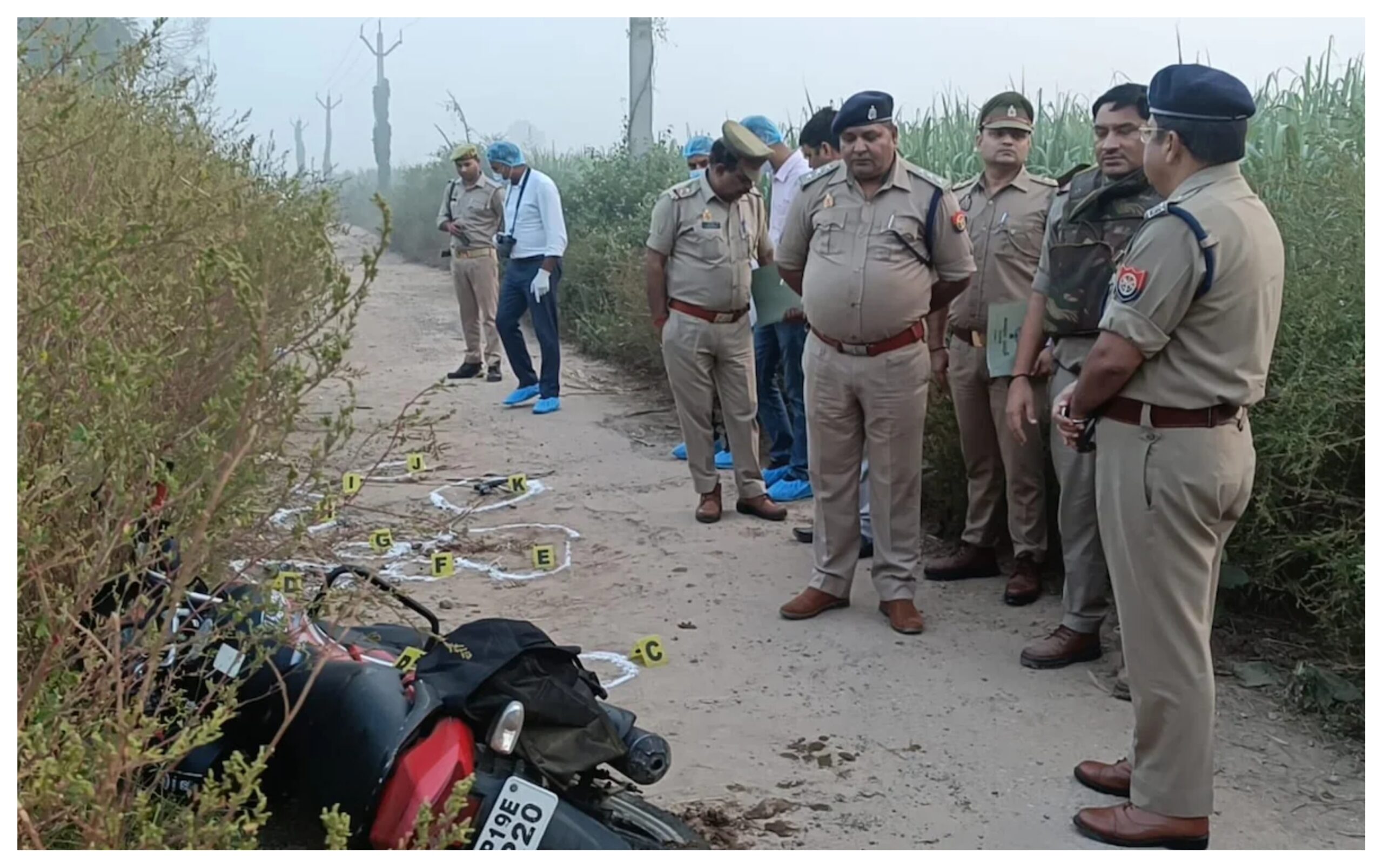 Uttar Pradesh: Notorious criminal carrying a bounty was killed in an encounter with police in Shamli, several cases were registered against him.