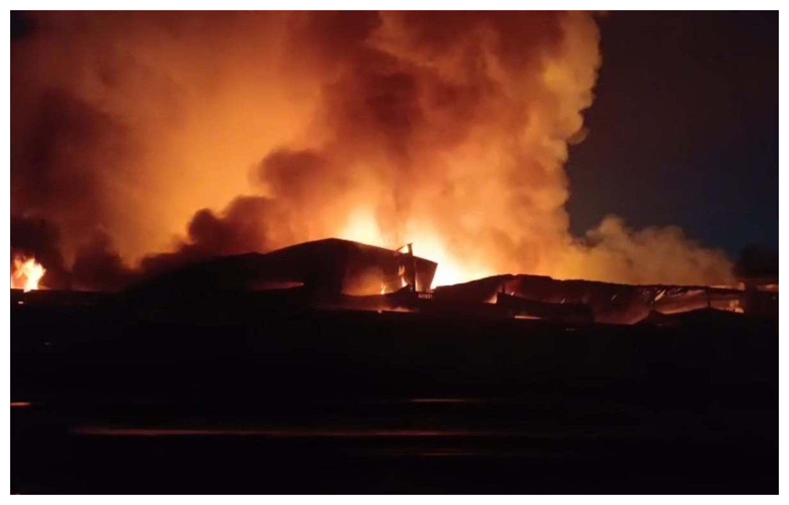 Madhya Pradesh: Massive fire breaks out in electronic warehouse in Gwalior, goods worth lakhs gutted
