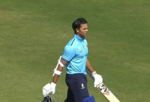 Sports News: Syed Mushtaq Ali Trophy: Indian batsman Yashasvi Jaiswal scores a century as Mumbai beat Haryana