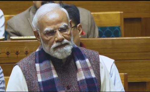 PM Modi Vande Mataram Speech, Vande Mataram,pm modi Vande Mataram,Vande Mataram lok sabha,Vande Mataram modi lok sabha,modi attack on congress