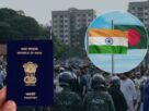 India Suspends Visa Services , Indian visa Office bangladesh ,Bangladesh violence,Bangladesh News,Who is Usman Hadi,Bangladesh Protest,Bangladesh Unrest,dipu charan das,Chittagong Indian visa application process suspended,