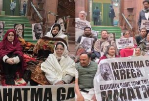 Opposition Stage Overnight Protest, G-RAM G Bill, Lok Sabha, Rajya Sabha, Parliament Winter Session, Sagarika Ghosh, Randeep Surjewala, G Ram G big news, G Ram G Passed,