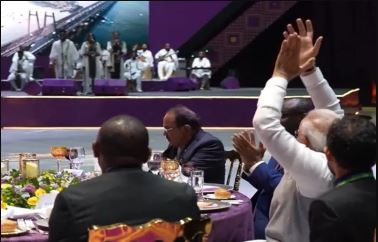 Narendra Modi Ethiopia visit, Narendra Modi grand welcome, Narendra Modi Ethiopia visit, Coffee Ceremony with Ethiopian, Ethiopian Prime Minister Abiy Ahmed Ali"