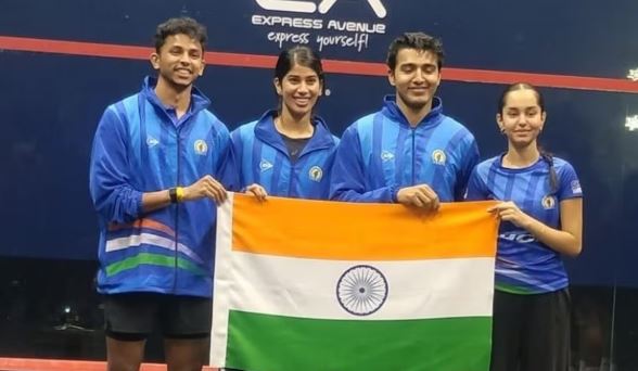 Squash World Cup, Indian Squash Team , Squash World Cup, Joshna Chinappa, Anahat Singh, India wins first Squash World Cup title, SDAT Squash World Cup 2025 results, PM Narendra Modi congratulates Indian squash, Indian squash team 2028 Olympics