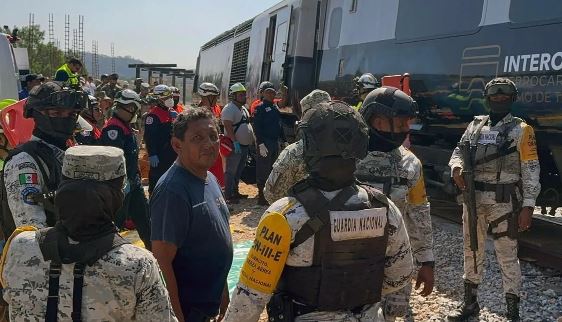 Mexico Train Derailment, Oaxaca train accident, Nizanda train crash, Interoceanic Train, Mexican railway incident, train accident fatalities, Claudia Sheinbaum, Interoceanic Corridor Project, Mexico transport, Oaxaca