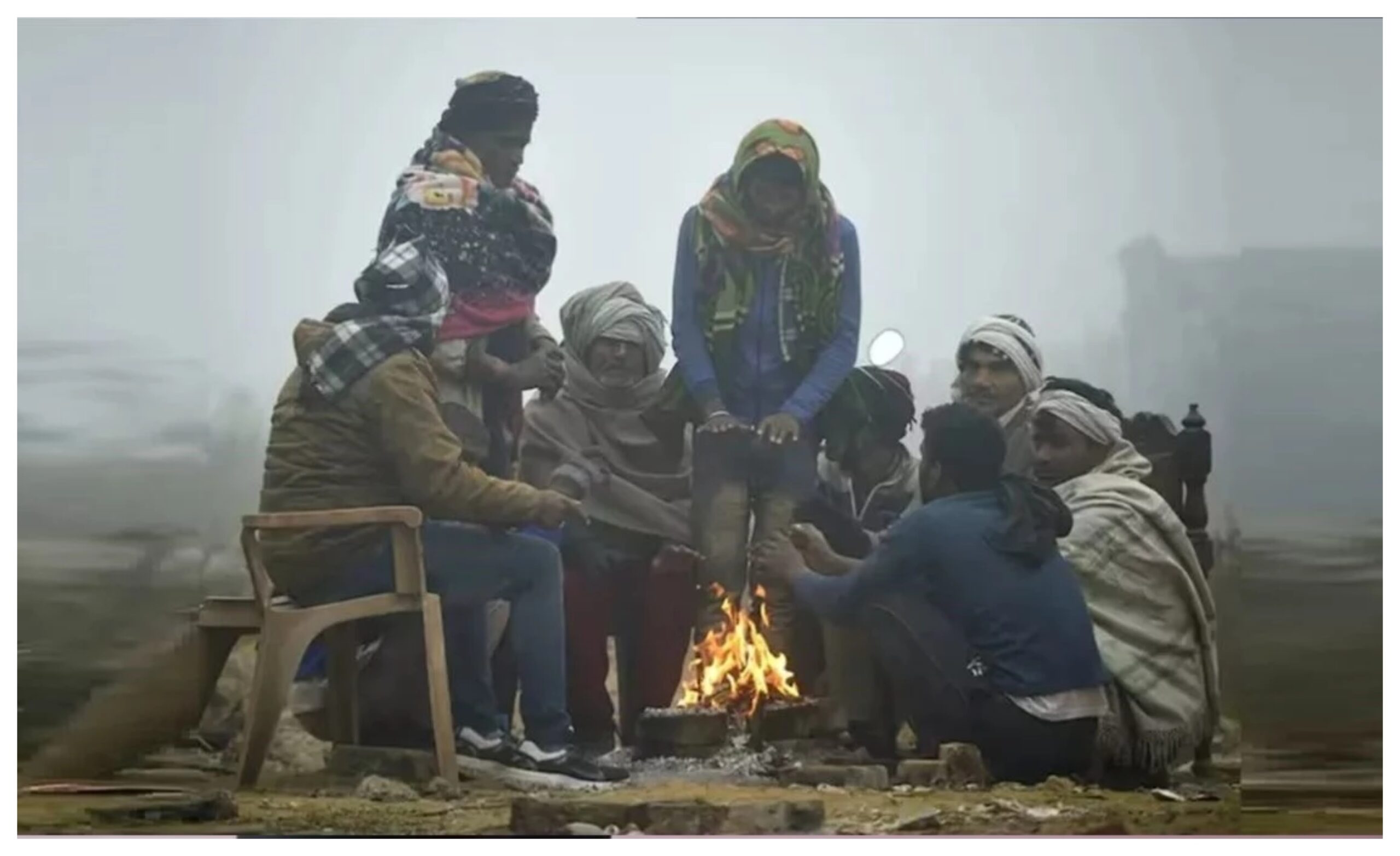 Weather Update: Cold wave continues to wreak havoc in North India, fog and cold wave add to people's troubles
