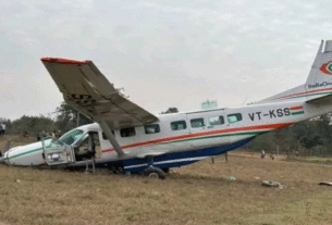 Odisha: A private plane crashes while landing near Rourkela, 6 passengers injured