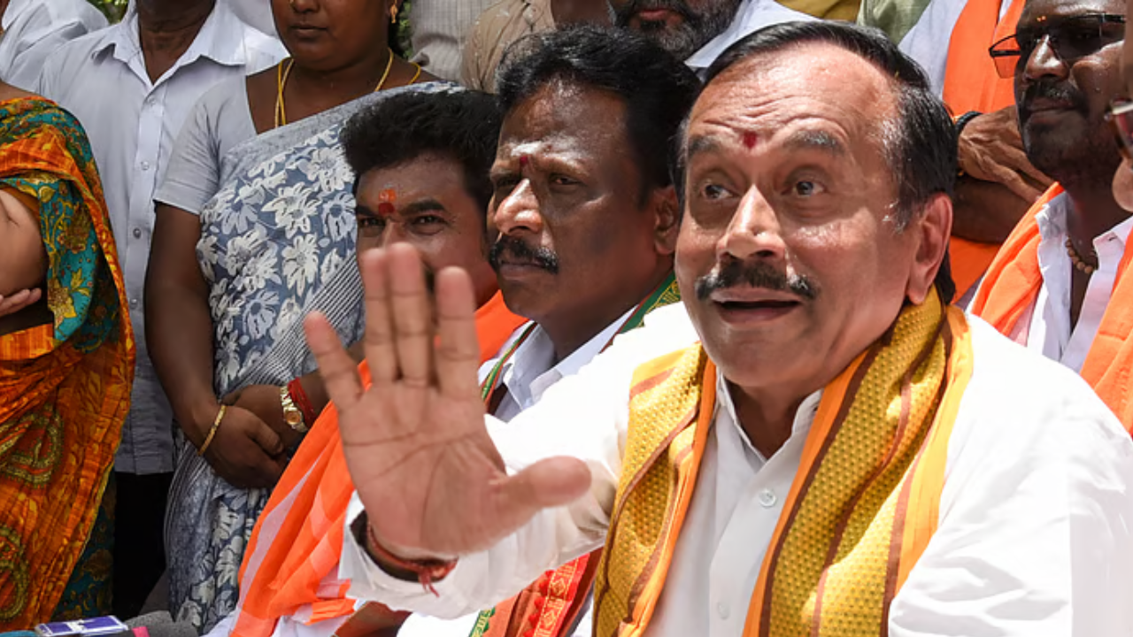 Tamil Nadu: BJP leader H. Raja admitted to hospital, condition stable