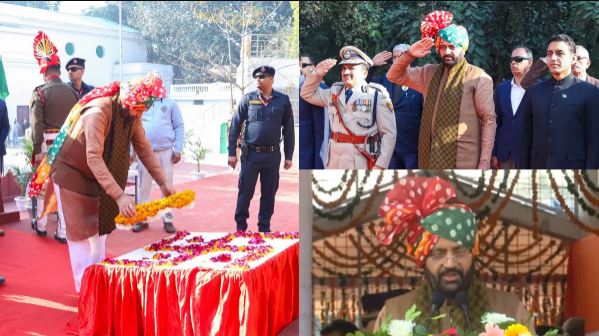 CM Nayab Singh Saini, Gurugram Republic Day, Haryana achievements, transparent governance, farmer welfare, youth employment, infrastructure development, social justice, Make in India, Gurugram, Gurgaon News, Gurgaon Latest News, Gurgaon News in Hindi, Gurgaon Samachar"