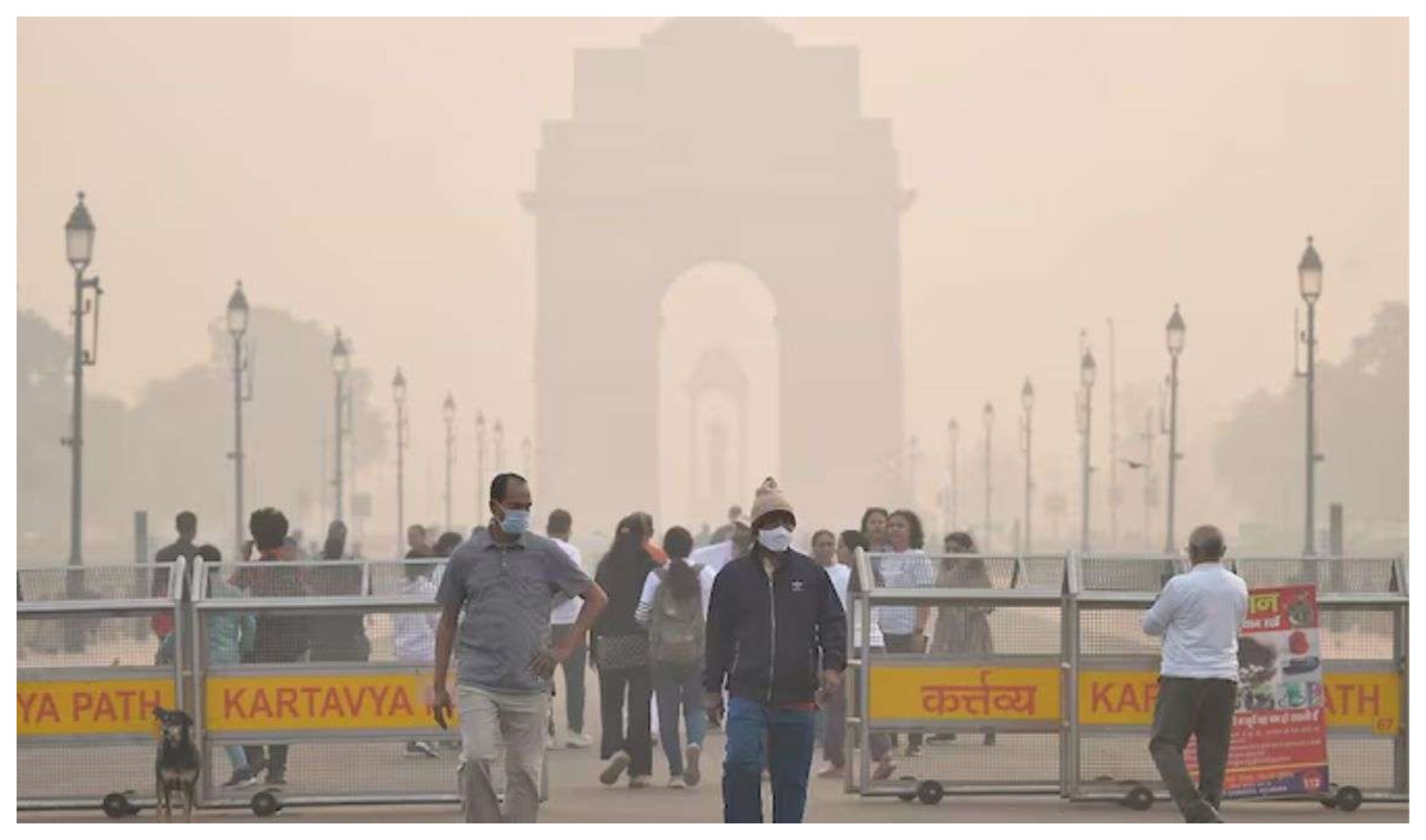 Delhi Weather: Minimum temperature in Delhi 11.8 degrees Celsius, AQI recorded in 'poor' category