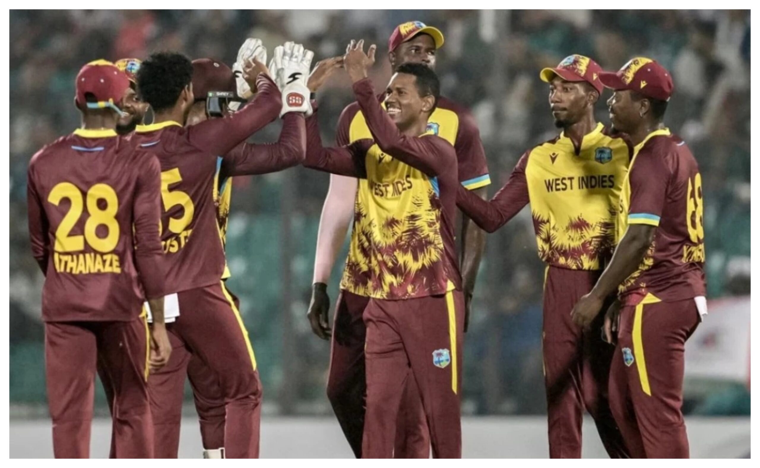 T20 World Cup: West Indies beat Italy by 42 runs