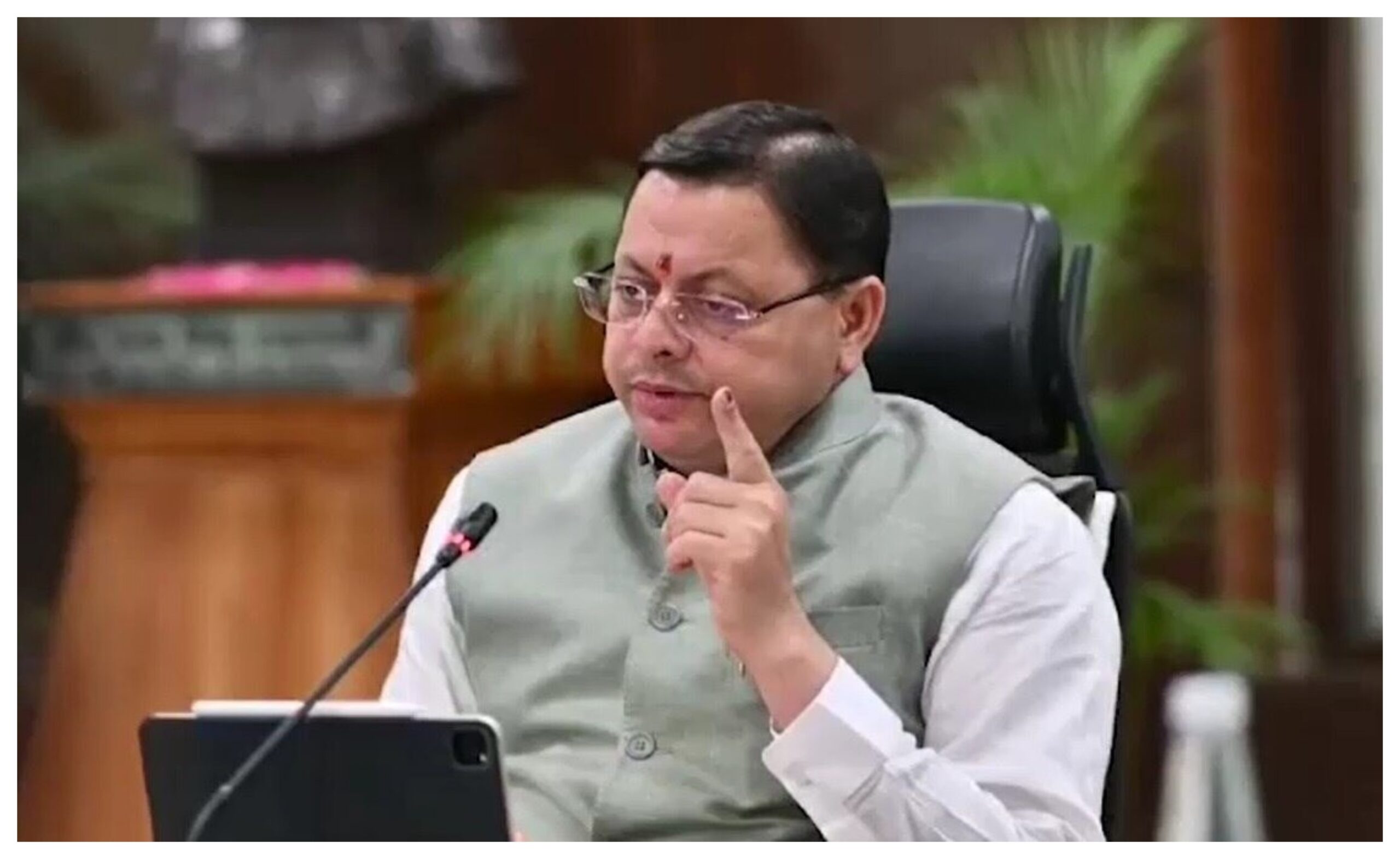 Uttarakhand: Chief Minister Dhami inspected the Swami Vivekananda Charitable Hospital in Piplakoti