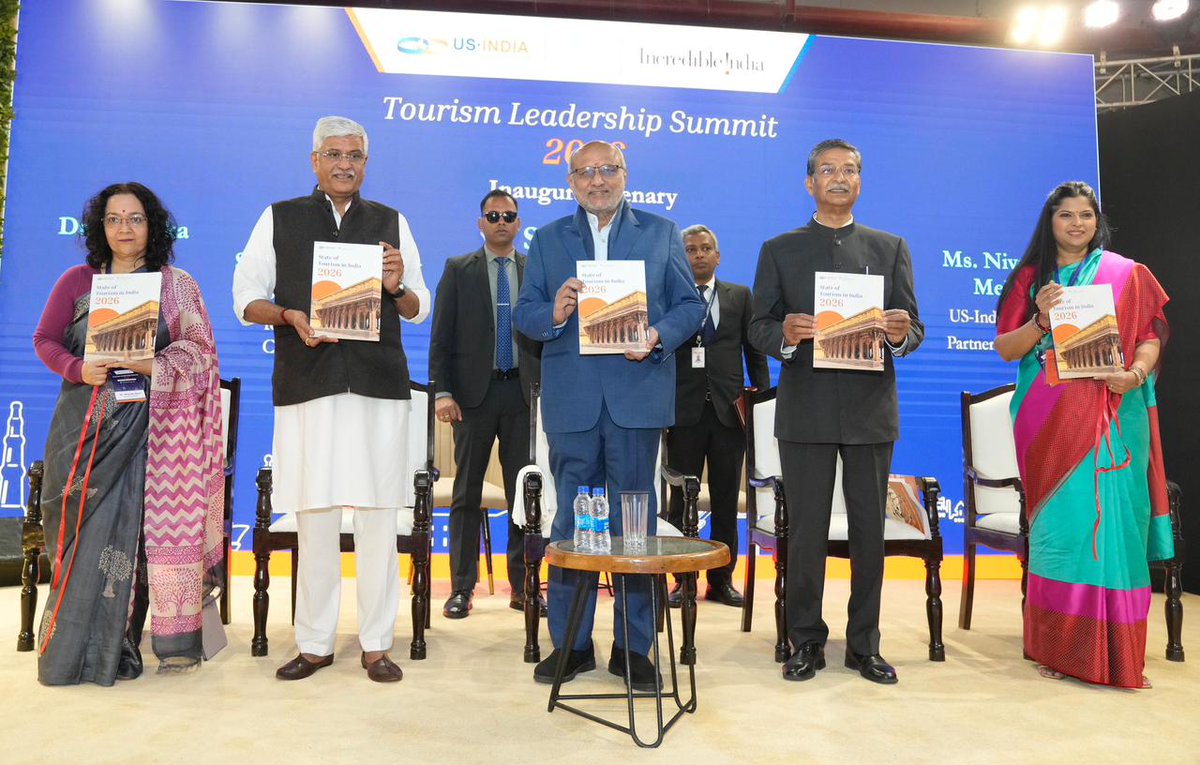 Delhi News: The Vice President addressed the 'Tourism Leadership Summit 2026' held in New Delhi