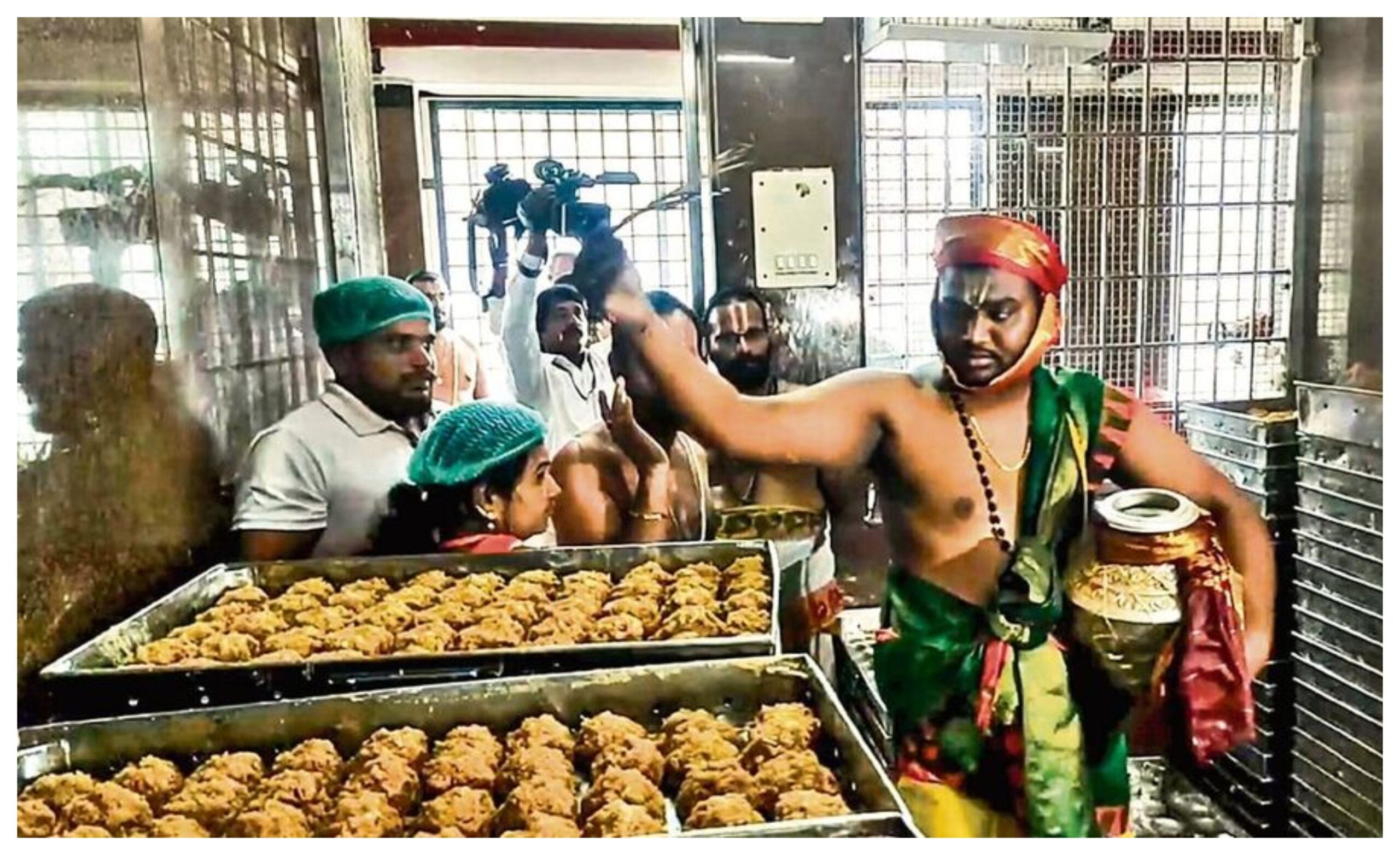 Andhra Pradesh: Tirupati Laddus accused of adulteration! Devotees protest... attack former YSRCP government