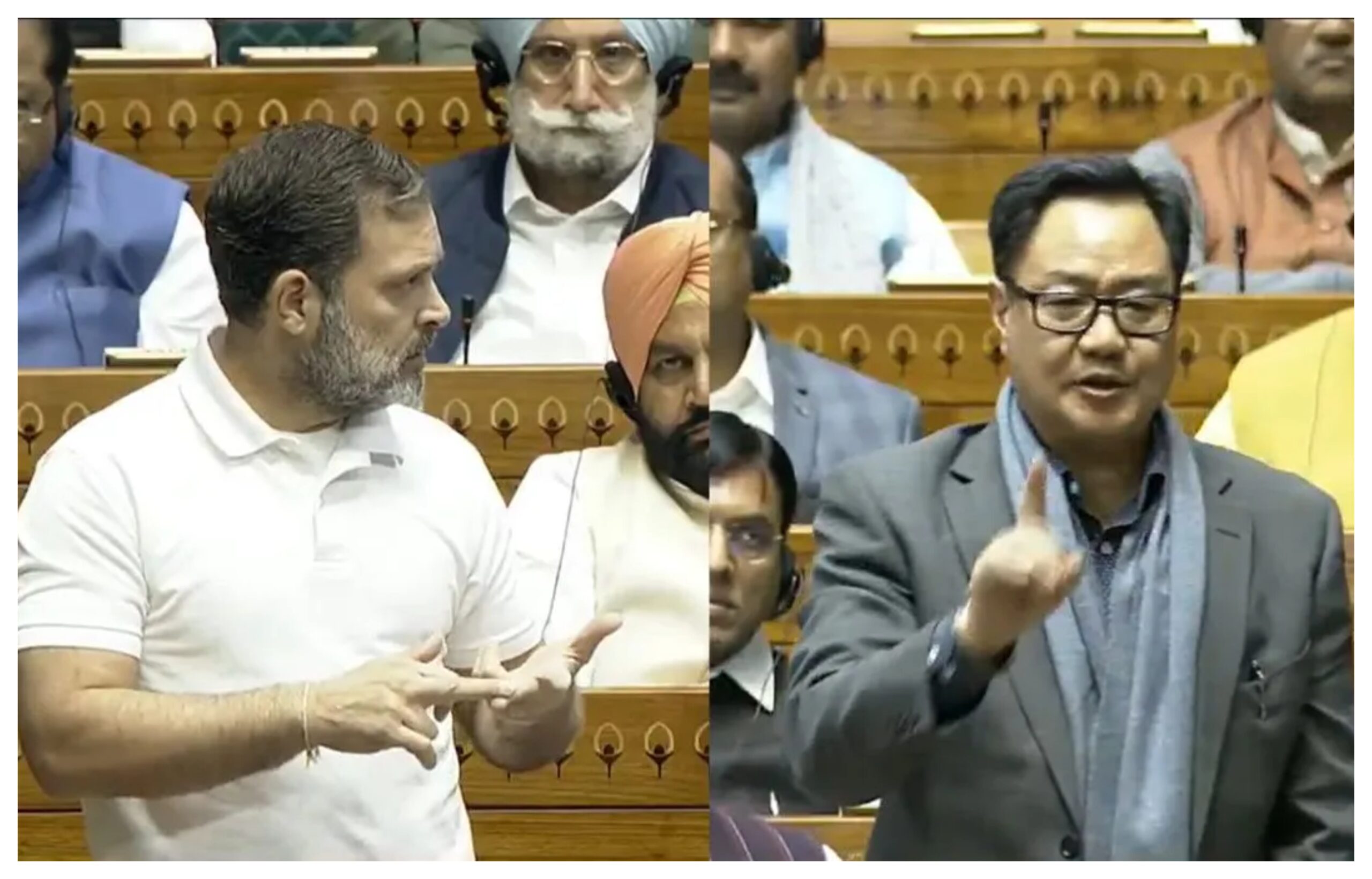 Political News: Kiren Rijiju attacks Rahul Gandhi! Will request the removal of 'false statements' from the proceedings of the House