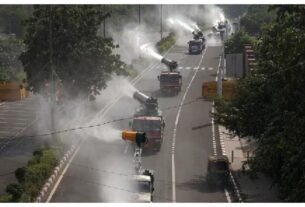 Delhi Pollution: Air pollution wreaks havoc in Delhi! AQI recorded in the 'poor' category... conditions likely to worsen