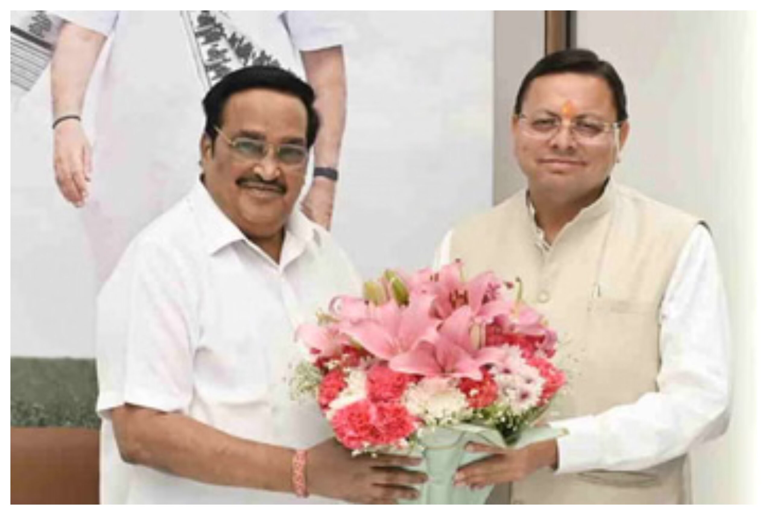 CM Dhami: Haridwar Kumbh 2027! CM Dhami meets Union Minister, discusses preparations