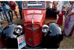 West Bengal: Vintage car rally organised in Kolkata, a glimpse of the magnificent cars was seen